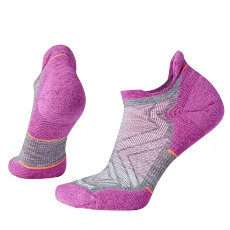 Smartwool 06. SOCKS - WOMENS SOCKS - WOMENS SOCKS LOW Women's Run Targeted Cushion Low Ankle Socks MEDIUM GRAY