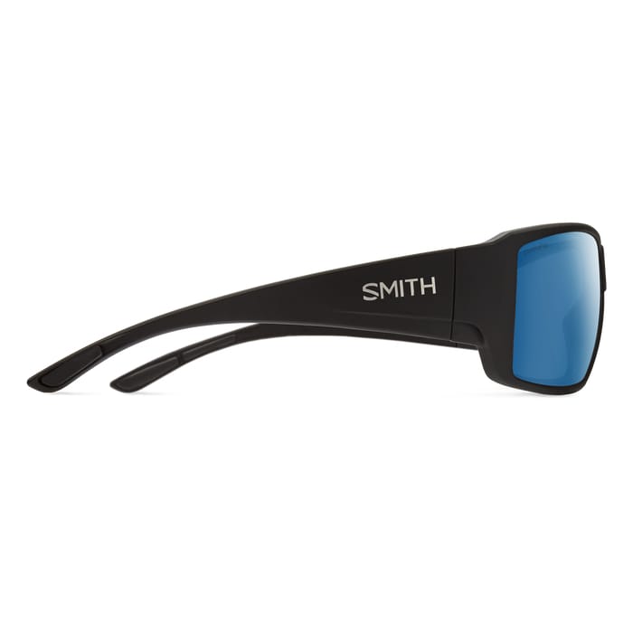 Smith Optics EYEWEAR - SUNGLASSES - SUNGLASSES Guide's Choice | Matte Black | Chromapop Glass Polarized Blue