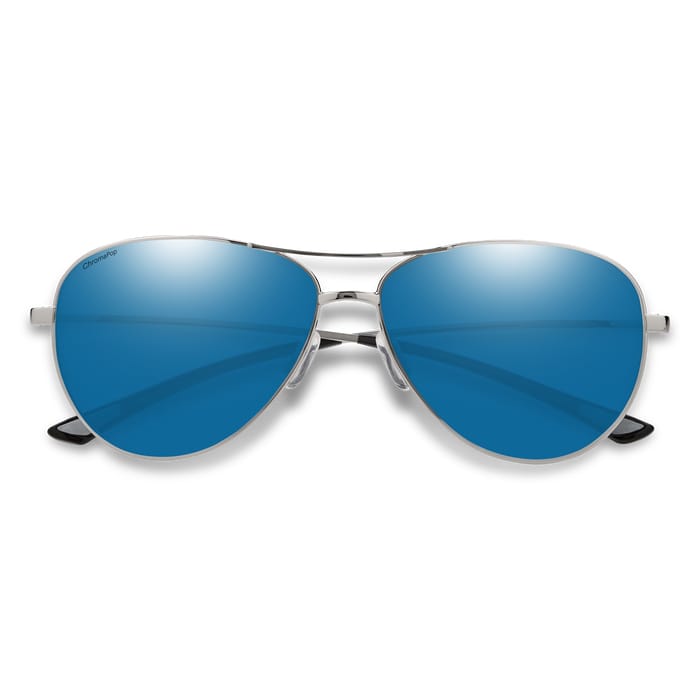 Smith Optics 21. GENERAL ACCESS - SUNGLASS Langley | Silver | Chromapop Polarized Blue Mirror