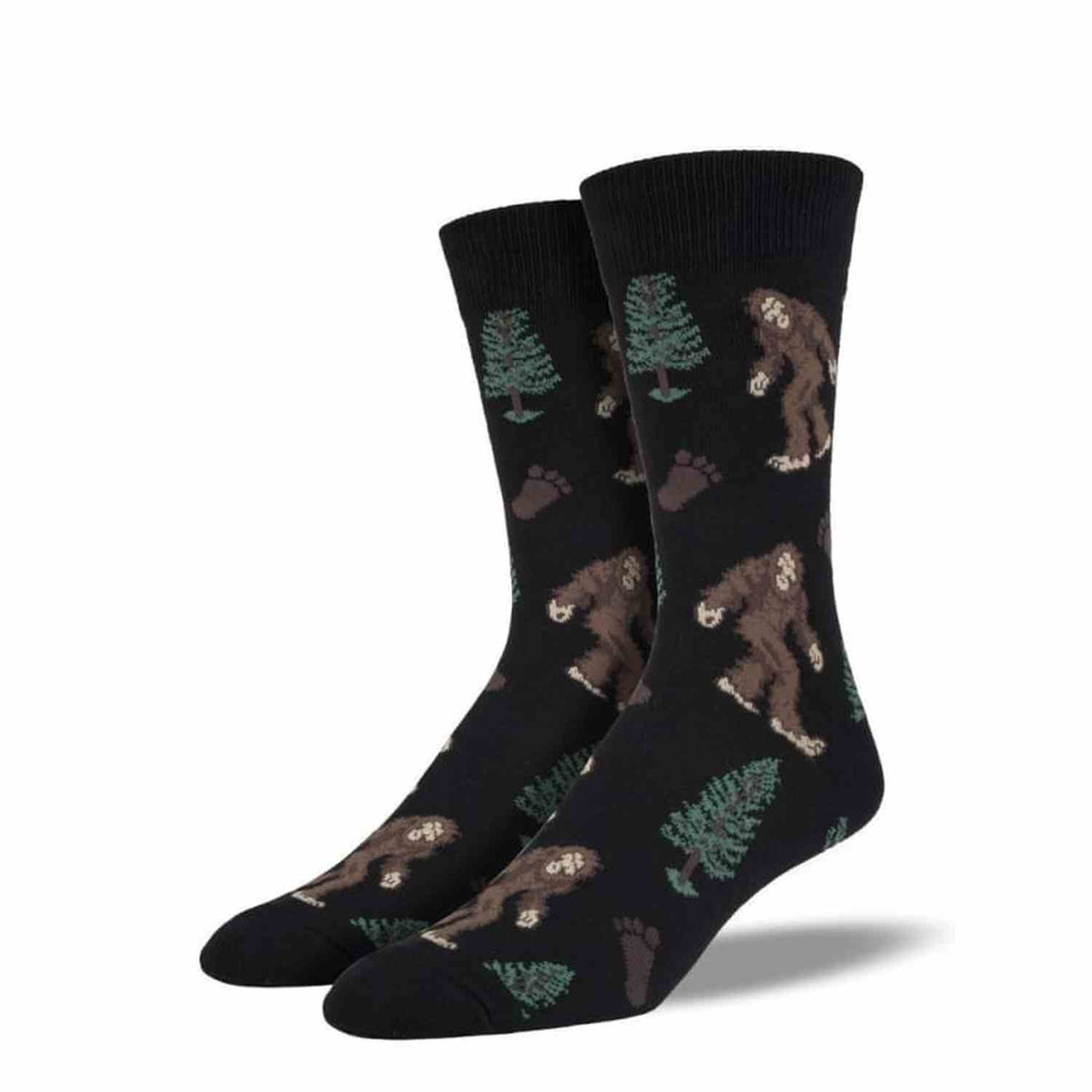 Men’s Bigfoot Socks Socksmith - BLACK / 10-13