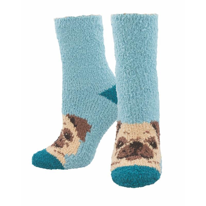 Socksmith 19. SOCKS Women's Sweet Puppy Socks TEAL 9-11