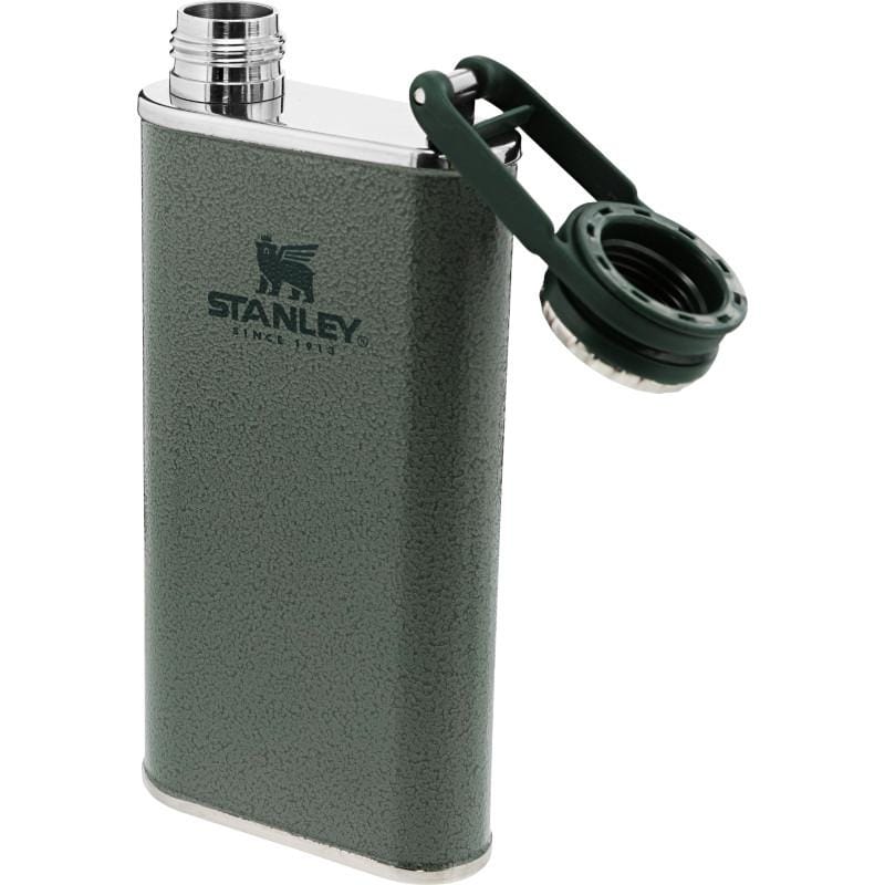 Stanley 17. CAMPING ACCESS - HYDRATION Classic Flask GREEN 8OZ