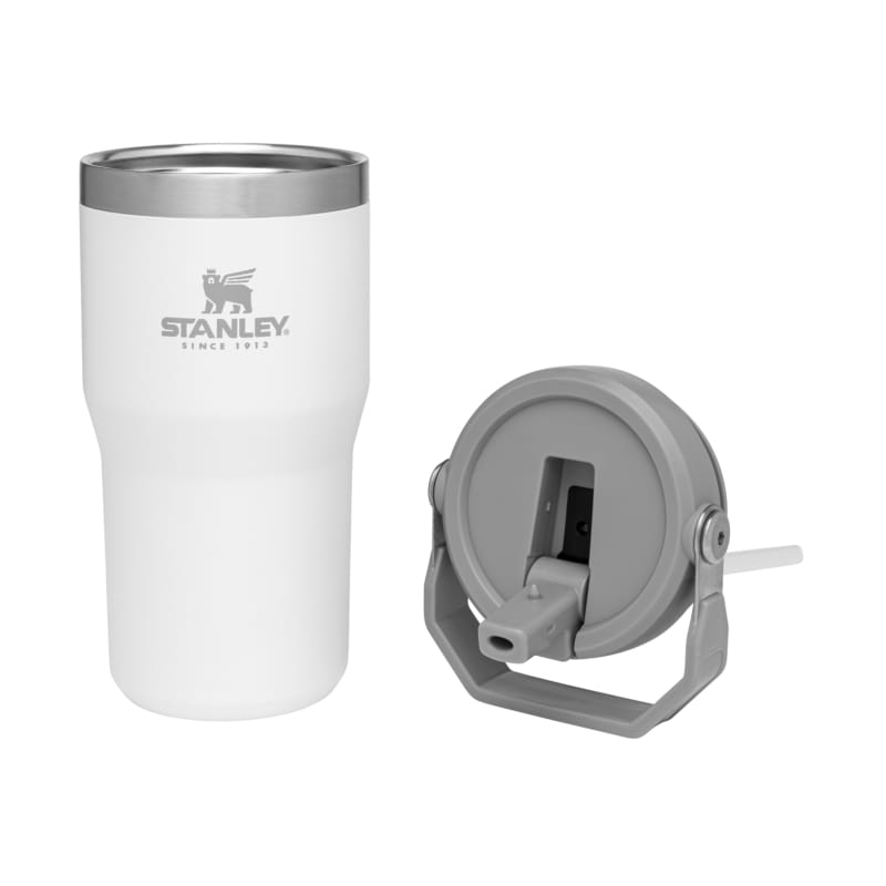 Stanley 21. GENERAL ACCESS - COOLER STAINLESS The Iceflow Flip Straw Tumbler 20oz POLAR