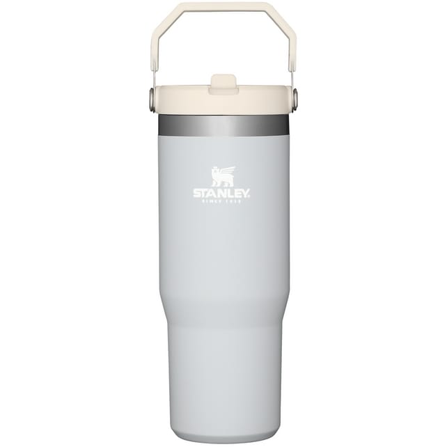 Stanley 21. GENERAL ACCESS - COOLER STAINLESS The Iceflow Flip Straw Tumbler 30 oz CLOUD