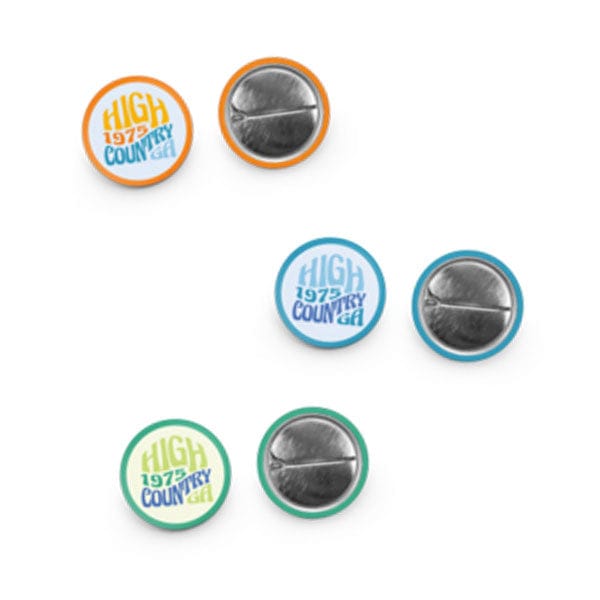 Sticker Mule GIFTS|ACCESSORIES - GIFT - STICKERS High Country Summer Button GREEN