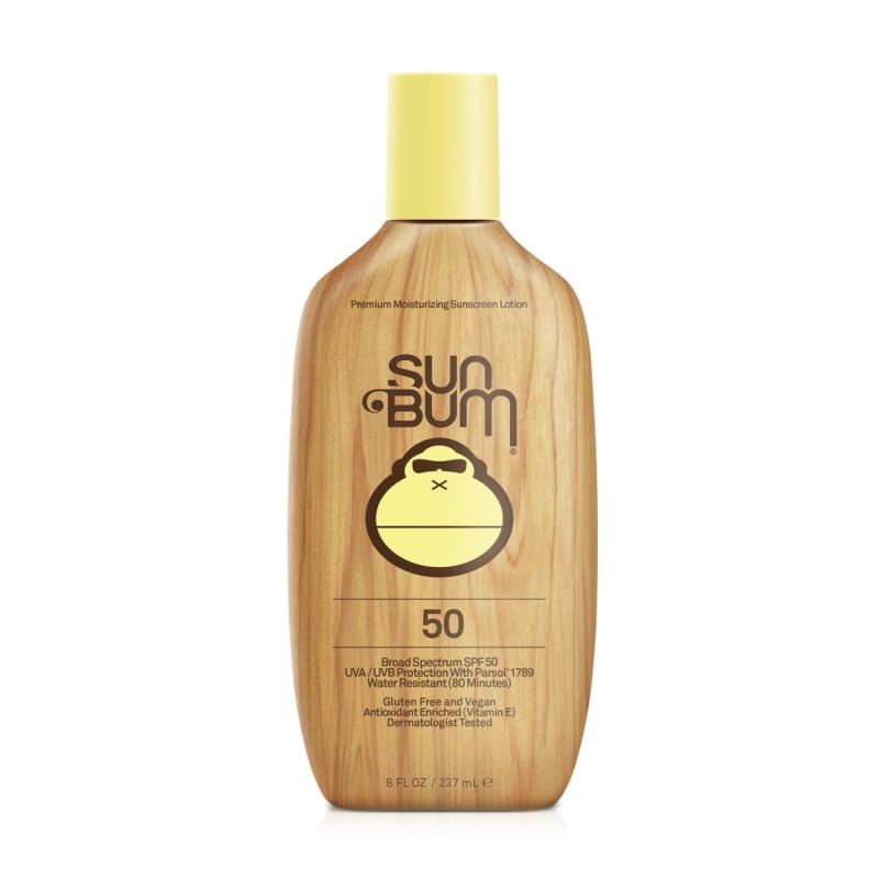 Sun Bum HARDGOODS - CAMP|HIKE|TRAVEL - SKIN CARE Original Spf 50 Sunscreen Lotion 8 OZ
