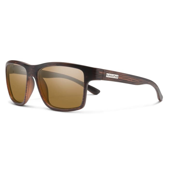 Suncloud Optics 21. GENERAL ACCESS - SUNGLASS A-Team BURNISHED BROWN POLARIZED BROWN