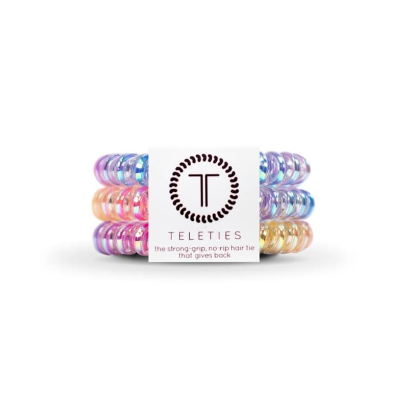 Teleties GIFTS|ACCESSORIES - WOMENS ACCESSORIES - WOMENS HAIR ACCESSORIES Small Teleties EAT GLITTER FOR BREAKFAST