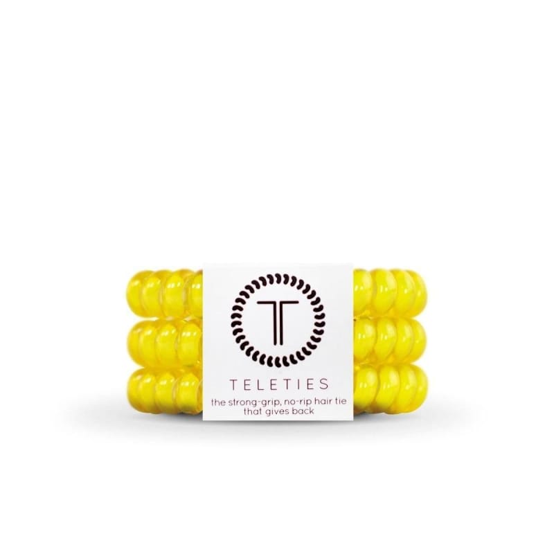 Teleties GIFTS|ACCESSORIES - WOMENS ACCESSORIES - WOMENS HAIR ACCESSORIES Small Teleties LEMON