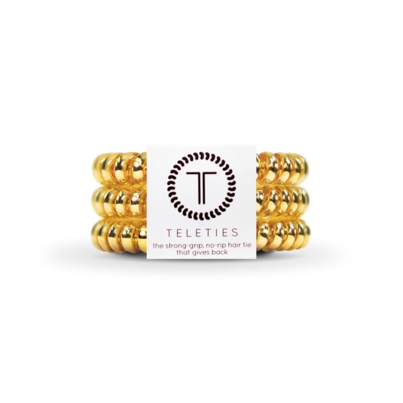 Teleties 21. GENERAL ACCESS - JEWELRY Small Teleties SUNSET GOLD