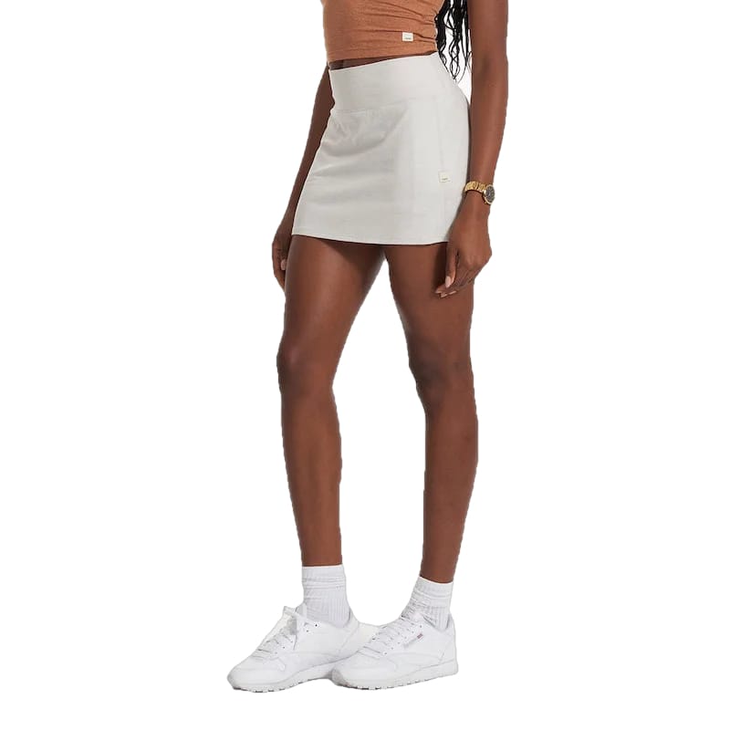 Vuori 09. W. SPORTSWEAR - W. DRESS-SKIRT Women's Halo Performance Skirt HST SALT HEATHER