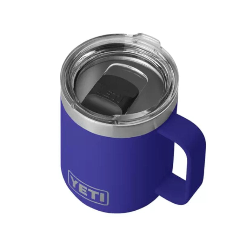 YETI DRINKWARE - CUPS|MUGS - CUPS|MUGS Rambler 10 Oz Stackable Mug with Magslider Lid OFFSHORE BLUE