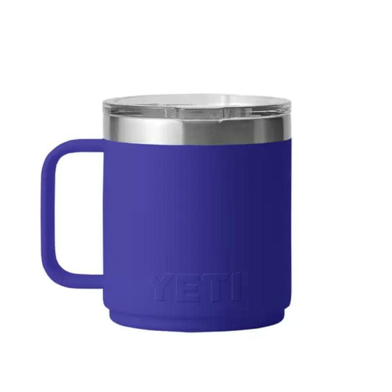 YETI 21. GENERAL ACCESS - COOLER STAINLESS Rambler 10 Oz Stackable Mug with Magslider Lid OFFSHORE BLUE