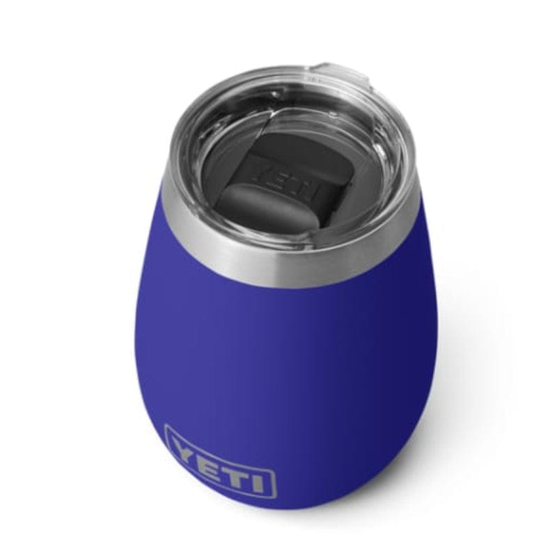 YETI 21. GENERAL ACCESS - COOLER STAINLESS Rambler 10 Oz Wine Tumbler with Magslider Lid OFFSHORE BLUE