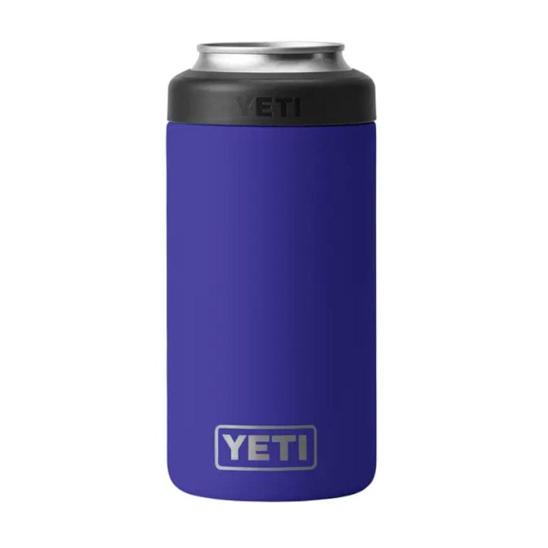 YETI 21. GENERAL ACCESS - COOLER STAINLESS Rambler 16 Oz Colster Tall OFFSHORE BLUE
