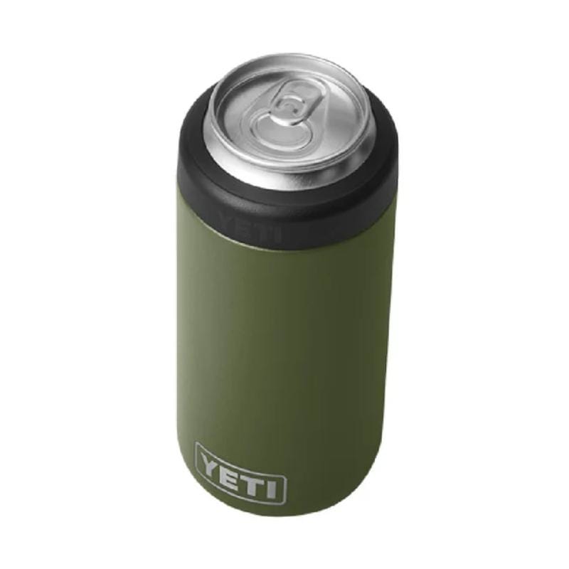 YETI 21. GENERAL ACCESS - COOLER STAINLESS Rambler 16 Oz Colster Tall HIGHLANDS OLIVE