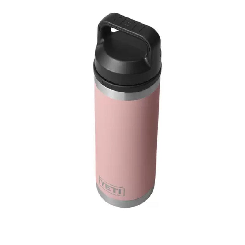 YETI 21. GENERAL ACCESS - COOLER STAINLESS Rambler 18 Oz Bottle with Chug Cap SANDSTONE PINK