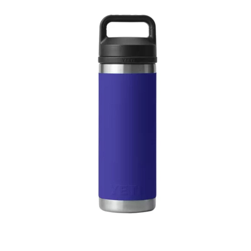 YETI 21. GENERAL ACCESS - COOLER STAINLESS Rambler 18 Oz Bottle with Chug Cap OFFSHORE BLUE