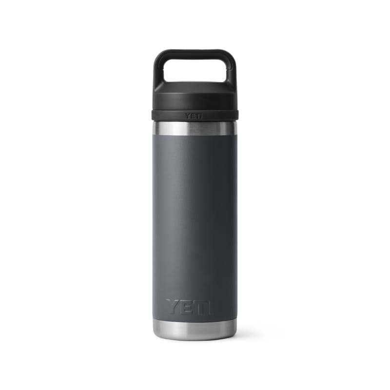 YETI 21. GENERAL ACCESS - COOLER STAINLESS Rambler 18 Oz Bottle with Chug Cap CHARCOAL