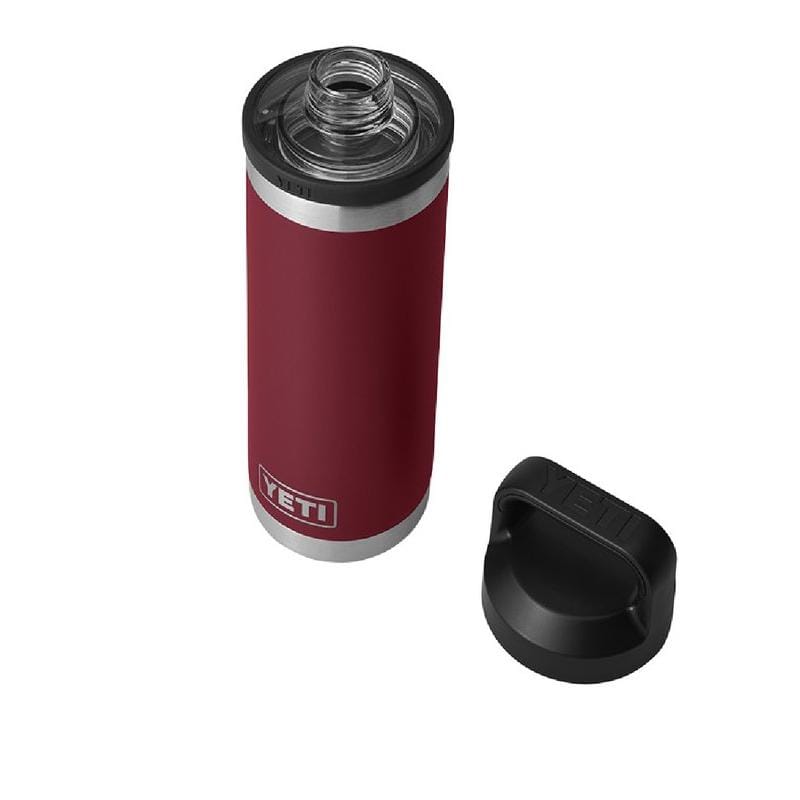 YETI 21. GENERAL ACCESS - COOLER STAINLESS Rambler 18 Oz Bottle with Chug Cap HARVEST RED