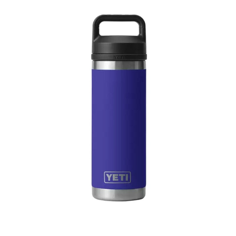YETI 21. GENERAL ACCESS - COOLER STAINLESS Rambler 18 Oz Bottle with Chug Cap OFFSHORE BLUE