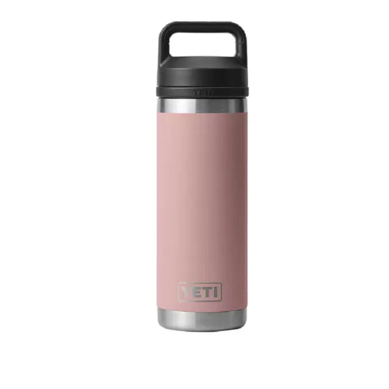 YETI 21. GENERAL ACCESS - COOLER STAINLESS Rambler 18 Oz Bottle with Chug Cap SANDSTONE PINK