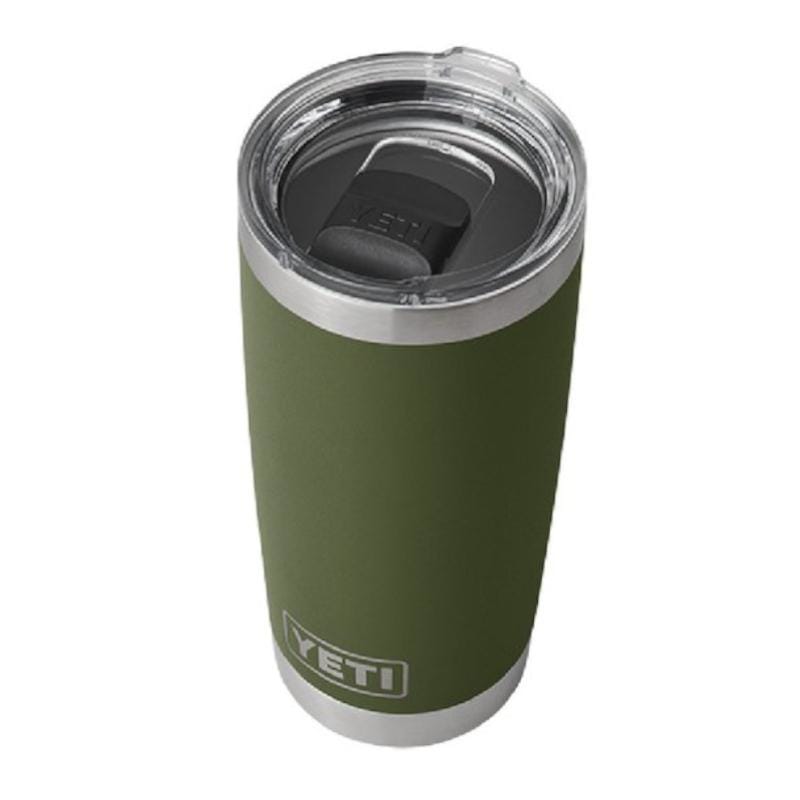 YETI 08. DRINKWARE - CUPS|MUGS - CUPS|MUGS Rambler 20 oz Tumbler with Magslider Lid HIGHLANDS OLIVE