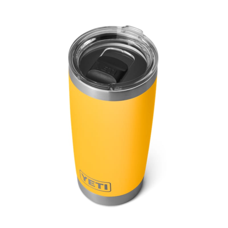 YETI 21. GENERAL ACCESS - COOLER STAINLESS Rambler 20 Oz Tumbler with Magslider Lid ALPINE YELLOW