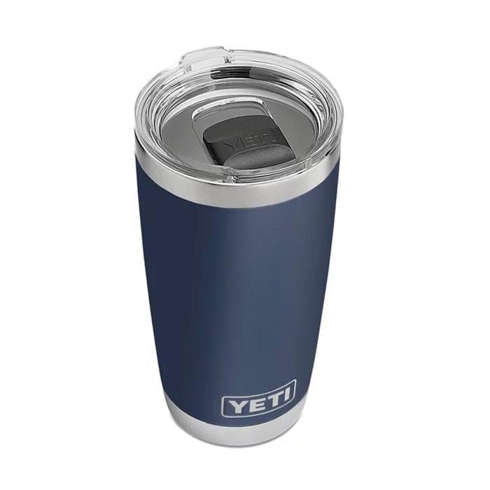 YETI 21. GENERAL ACCESS - COOLER STAINLESS Rambler 20 Oz Tumbler with Magslider Lid NAVY