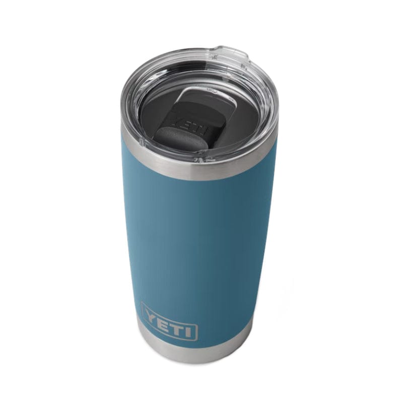 YETI 21. GENERAL ACCESS - COOLER STAINLESS Rambler 20 Oz Tumbler with Magslider Lid NORDIC BLUE