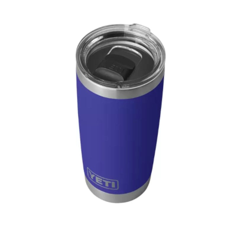 YETI 08. DRINKWARE - CUPS|MUGS - CUPS|MUGS Rambler 20 oz Tumbler with Magslider Lid OFFSHORE BLUE