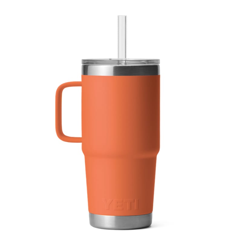 YETI DRINKWARE - WATER BOTTLES - WATER BOTTLES Rambler 25 oz Mug W/ Straw Lid HIGH DESERT CLAY