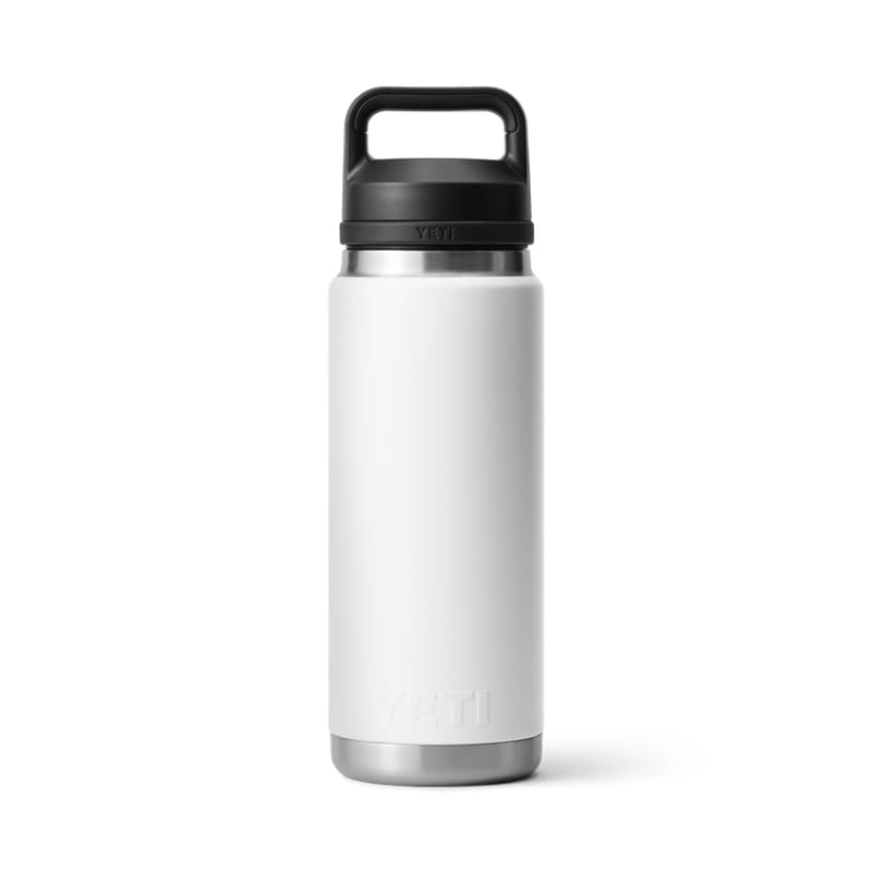 YETI 21. GENERAL ACCESS - COOLER STAINLESS Rambler 26 Oz Bottle with Chug Cap WHITE
