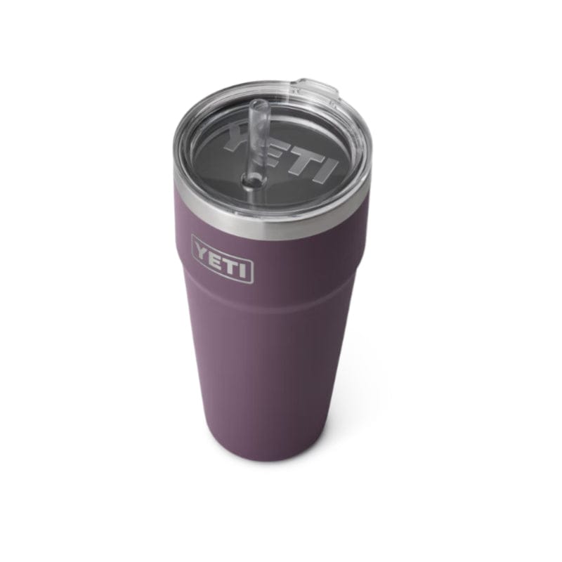 YETI 21. GENERAL ACCESS - COOLER STAINLESS Rambler 26 Oz Stackable Cup with Straw Lid NORDIC PURPLE