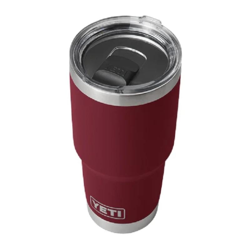 YETI 21. GENERAL ACCESS - COOLER STAINLESS Rambler 30 Oz Tumbler with Magslider Lid HARVEST RED