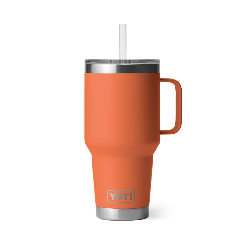 YETI DRINKWARE - WATER BOTTLES - WATER BOTTLES Rambler 35 oz Mug W/ Straw Lid HIGH DESERT CLAY