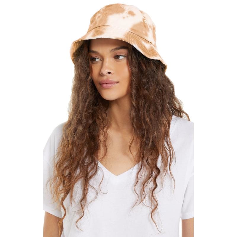 Z Supply 20. HATS_GLOVES_SCARVES - HATS Women's Twill Tie-Dye Bucket Hat SAH SAHARA OS